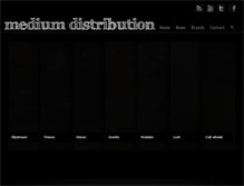 Tablet Screenshot of mediumdist.se